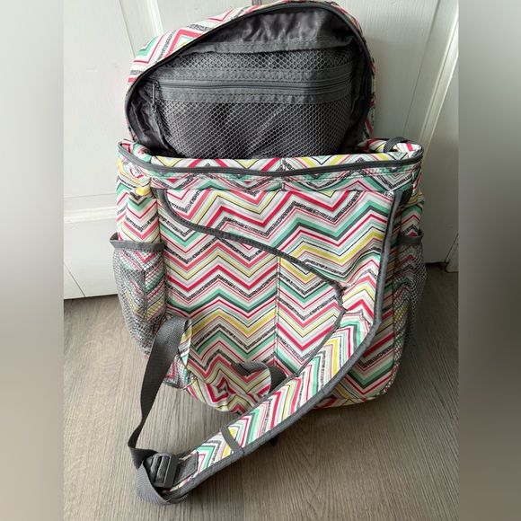 Thirty One Backpack with Initial S - Picture 3 of 9